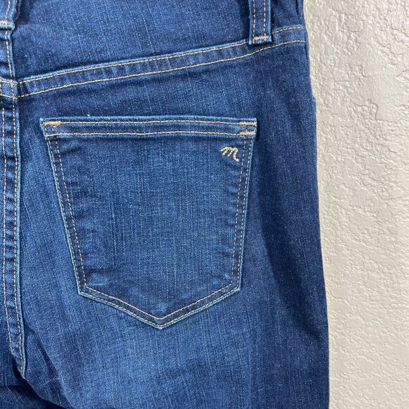Madewell 10” High Riser Skinny Skinny Jeans 26 western baddie country linedance - Picture 7 of 13
